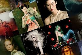 a collage of a variety of images of women