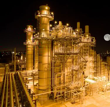 Indusrtial power plant