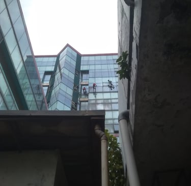 Jasa Bersih Kaca Gedung
