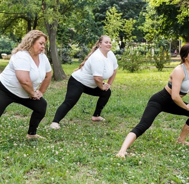 Why does yoga help in reducing weight? 