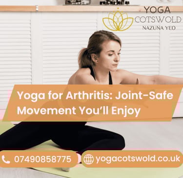Yoga for Arthritis: Joint-Safe Movement You’ll Enjoy