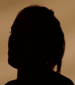 Woman's silhouette