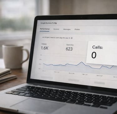Google Business Profile isn't driving calls