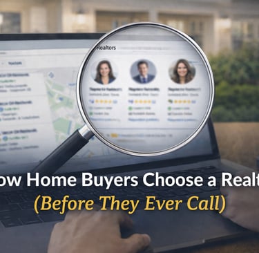 how home buyers choose a realtor