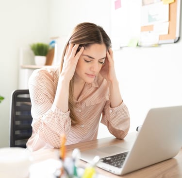 overwhelmed realtor