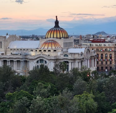 Mexico City, Palacio de Bellas Artes