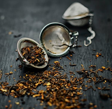 a tea bag