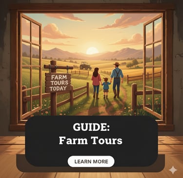 Agri-Tourism website Guide for Farm Tours Website