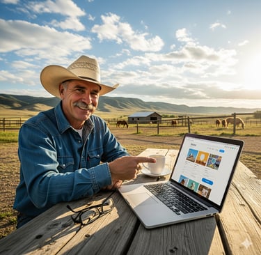  Grab some coffee and lets Learn the quickest way to build a farm or ranch website. Step-by-step, no