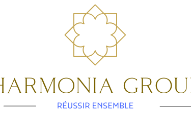 a logo for harmony group