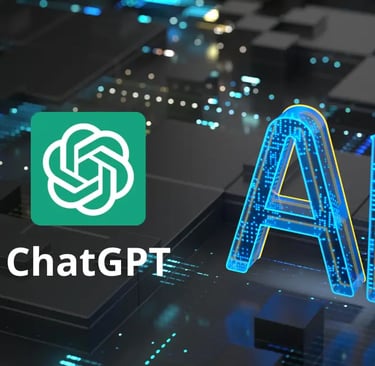 a chatbott logo with the words chatgrt
