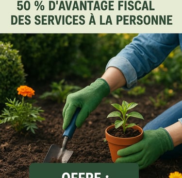 Une personne qui rempote une plante