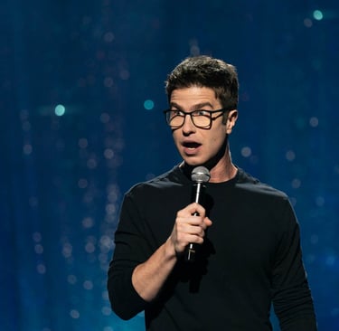 Canadian comedian Alex Wood who is available for fundraisers and corporate events