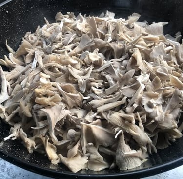 Grey mushrooms - you'll love these