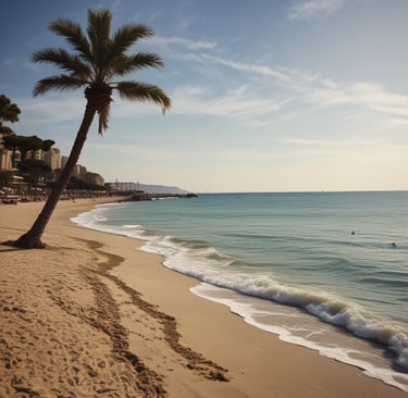 a lighthouse on top of a mountain overlooking the ocean