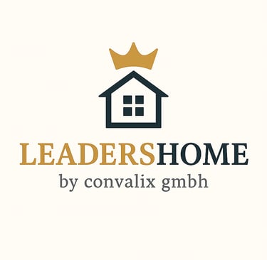 a logo for a real estate in the uk