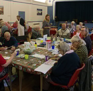 people enjoying the oasis centre