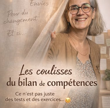 Les coulisses du métier d'accompagnatrice en bilan de compétences