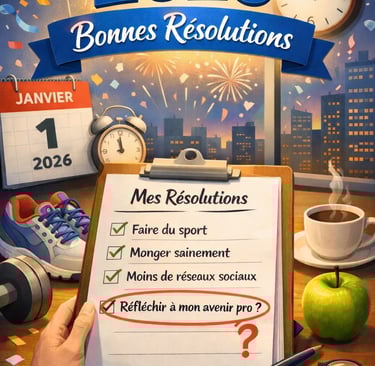 Résolutions pour 2026 réfléchir à son avenir professionnel bilan de compétences yvelines