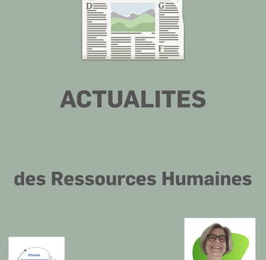 Actualités des Ressources Humaines