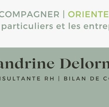 Bannière S2lorme Accompagnement Consultante RH et Bilan de compétences