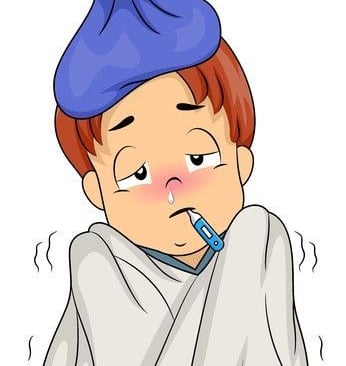 Une personne malade pendant ses congés payés