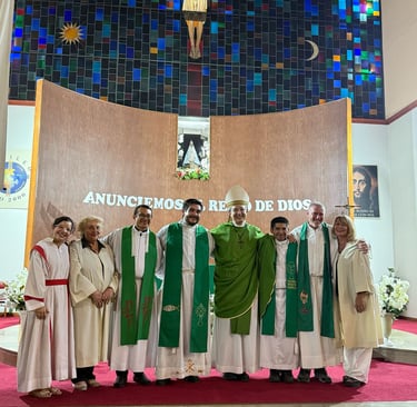 Celebración del nuevo párroco
