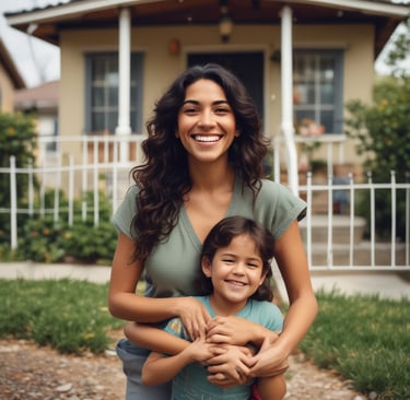 A mobile health services vehicle is parked on a street. The vehicle is beige with blue and orange accents, featuring text and logos, including 'Jockey Club Charles Kao Brain Health Services.' An illustrated portrait of a person in blue is displayed on the side. Trees and a building can be seen in the background, with metal barriers in front of the vehicle.