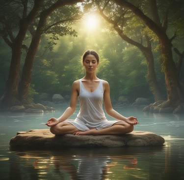 a black and white goat standing on top of a dirt field