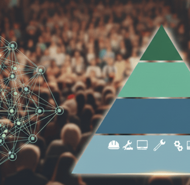 a pyramid with a pyramid shaped pyramid with a pyramidal structure