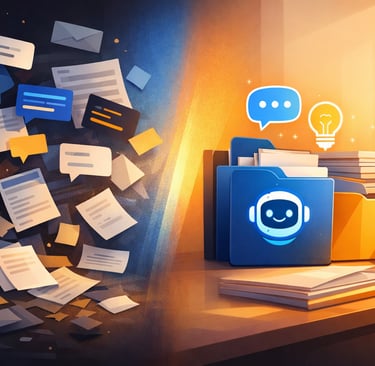 Transformación del caos digital de ChatGPT en espacios de trabajo organizados mediante Proyectos.