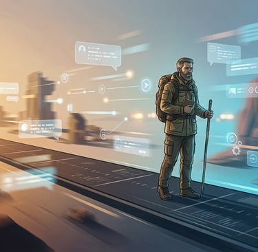 Explorador digital ante un año de evolución de la IA: aprendizaje, aciertos y honestidad.