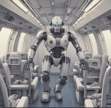 Two people in stylish, futuristic outfits are in a neon-lit environment with signs that say 'Welcome Worldline'. They stand and sit on industrial-looking barrels amidst vibrant, colorful lighting, creating an immersive sci-fi atmosphere.