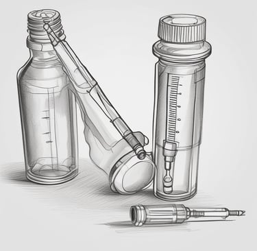 Two bottles of sparkling water are placed on a reflective black surface. The bottles, labeled Genki, feature bold black and red text with images of citrus and peach fruits on them. Both bottles highlight '0 fat, 0 sugar, 0 calories' on the label.