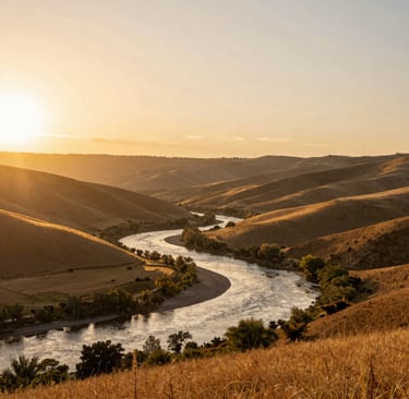 Portrait of a smiling woman using a laptop in a cozy home office.