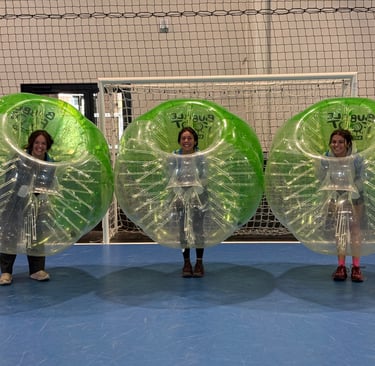 des bubbles, du foot, des fous rires et un EVJF inoubliable !!!