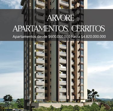 Arvore - apartamentos sobre planos en Pereira