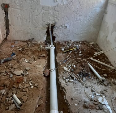 ترميم واصلاح تسربات الحمام  بالاحساء الهفوف