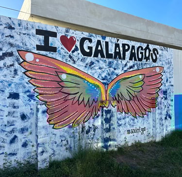 I love Galapagos graffiti from Adventures By Disney Galapagos