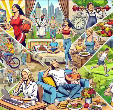 people enjoying life