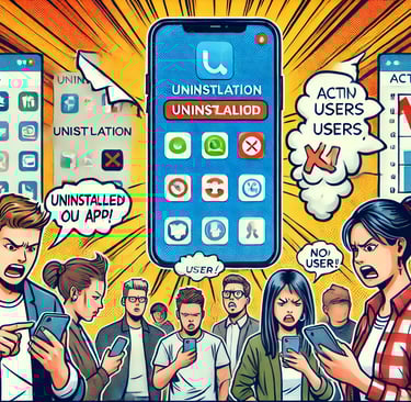 People uninstalling the app