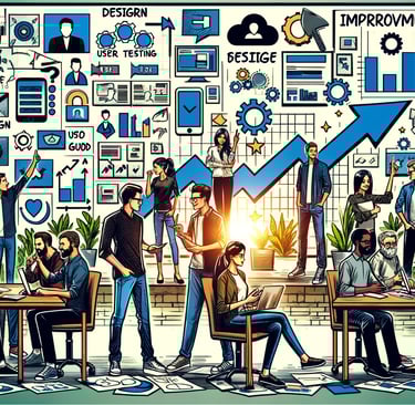 Designers fixing the app