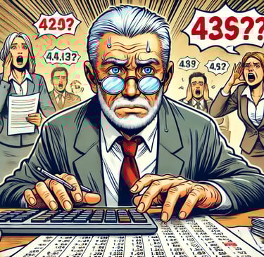 accountant under pressure