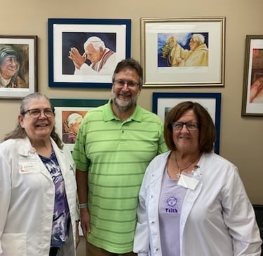 Our volunteer nurses and staff are ready to help!