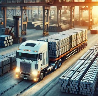 Steel loading in Ludhiana