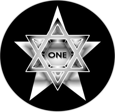 I Am One Tarot School The Logo “This system moves between structure and experience — always returning to one center.”