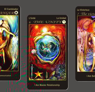 I Am One Tarot cards for Love Clarity in Your Relationship