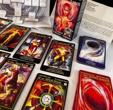 Tarot Reader Los Angeles in person & online tarot readings by Maya Britan psychic artist