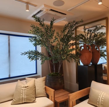 Indoor Faux Olive Tree