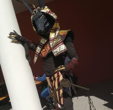 Cosplay: Anubis - eigener Character / ägyptische Mythologie | Vladdi Cosplay